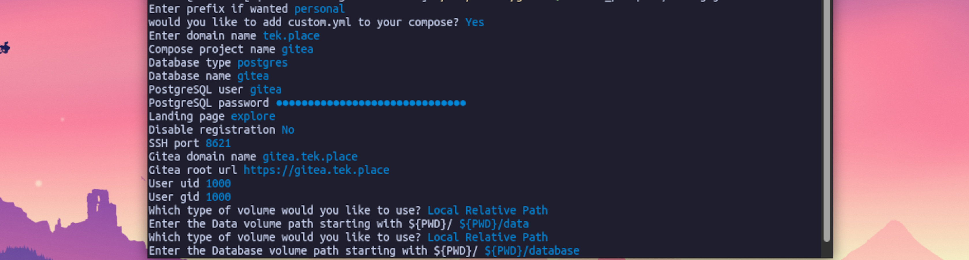 Docker Prompt: a Tool for Docker Compose Configuration