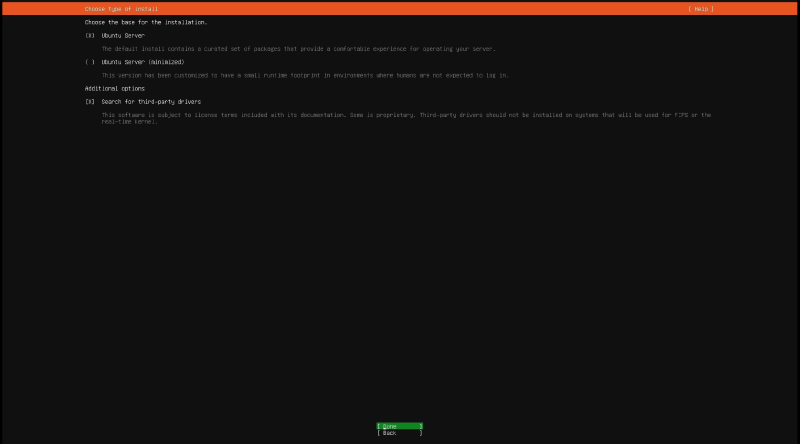 Install type