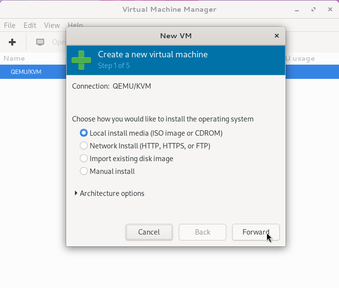 Local install media