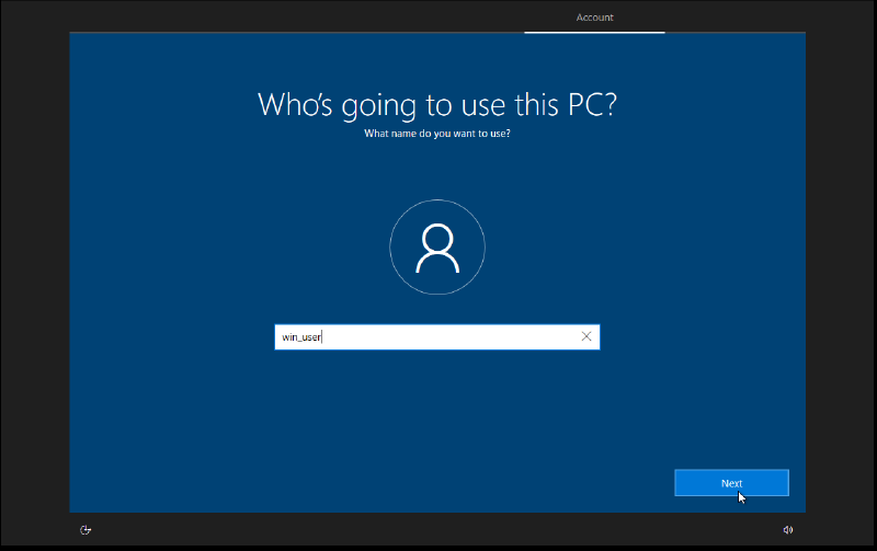 Username