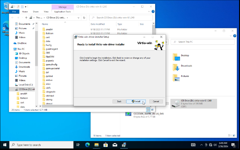 Install